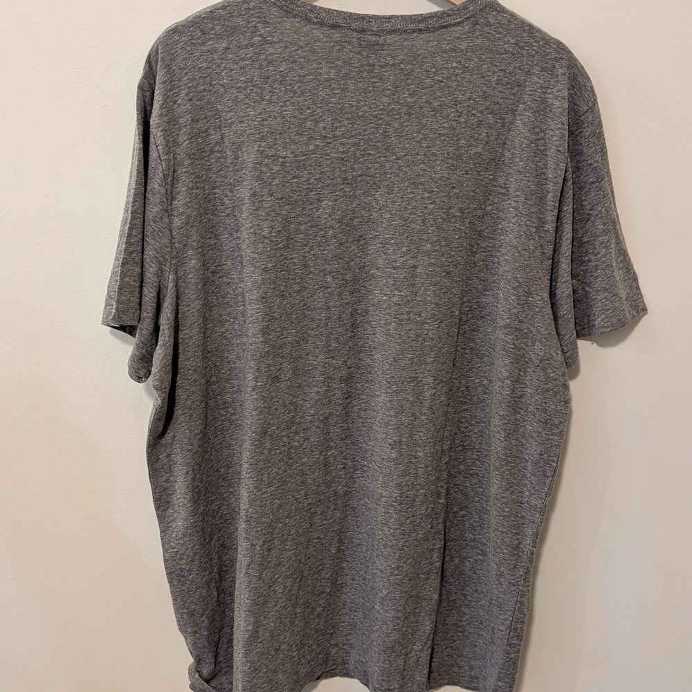 Carolina Panthers NFL Heather Gray Logo Soft T-Shirt Men's Size XXL - Picture 7 of 9